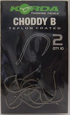 Korda Choddy hook Size 6, 10 st