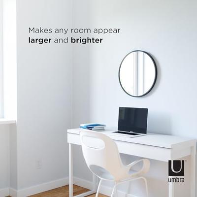 Umbra 1013756-040 wandspiegel Rond Zwart