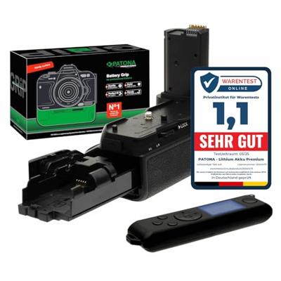 Batterygrip MB-N12 voor Nikon Z8 + luxe draadloze afstandsbediening en USB-C laadaansluiting