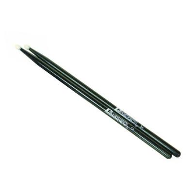Dimavery DDS-5A ahorn drumstokken zwart met nylon tip Dimavery DDS-5A ahorn drumstokken zwart met nylon tip