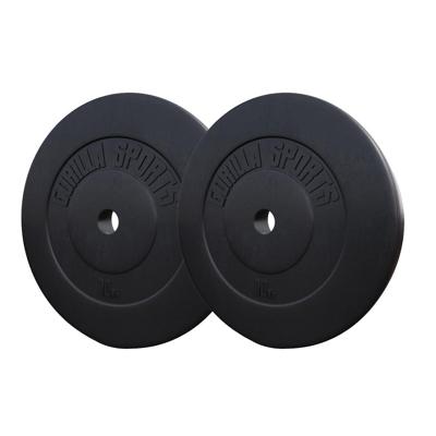 Voordeelbundel halterschijven 2 x 10 kg Kunststof - 30 mm