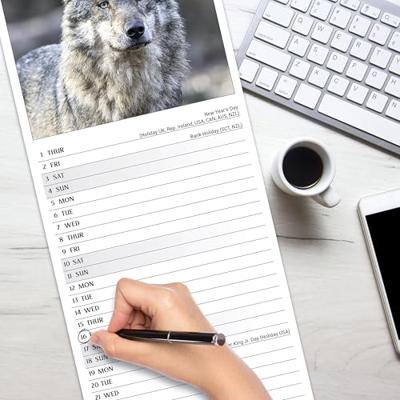 Wolven Kalender 2026 Slimline Wolven Kalender 2026 Slimline