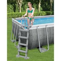 Bestway Zwembadladder Flowclear met 4 treden 122 cm - thumbnail