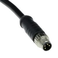 Amphenol M8S-04BMMM-SL7A01 M SERIES 4 polig connector male molded male 1 meter - thumbnail