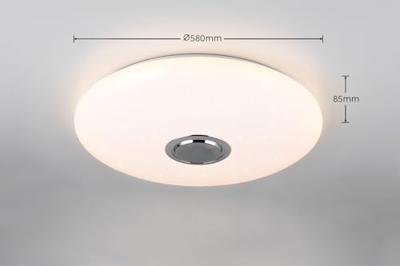 Trio PlafondlampMusica Ø 60cm met sterreneffect - R69031901