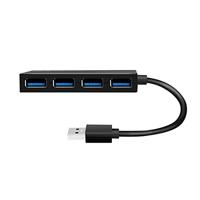 LogiLink UA0396 USB 3.1 Gen 1-hub Zwart - thumbnail