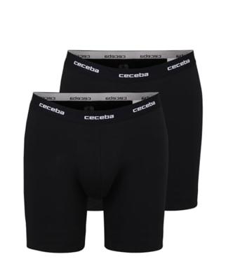2-pak extra lang - heren boxershort -10180 - Onderbroeken met lange pijpjes - Tegen schurenden benen - Katoen