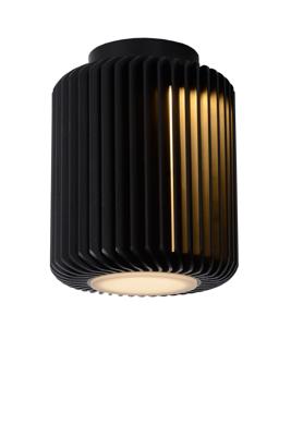 Lucide TURBIN - Tafellamp - Ø 10,6 cm - LED - 1x5W 3000K - Zwart