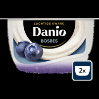 Danio Luchtige Kwark Bosbes 2 x 125 g bij Jumbo - thumbnail