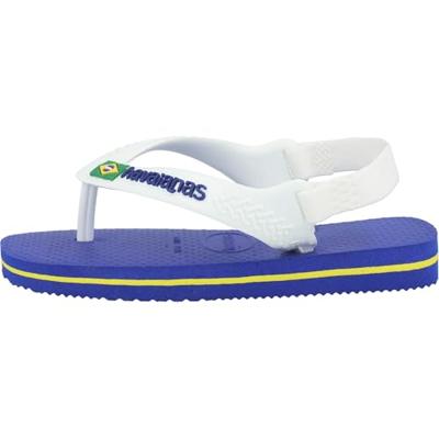 Teenslippers voor baby Brasil Logo II HAVAIANAS marine