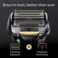 Braun Series 9 Pro+ 9565cc Wet & Dry Scheerapparaat met scheerblad Trimmer Metallic - thumbnail