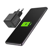 Hama Snellader USB-C PD/Qualcomm® Mini-oplader 25 W Zwart - thumbnail