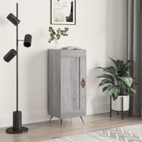 Dressoir 34,5x34x90 cm bewerkt hout grijs sonoma eikenkleurig - thumbnail