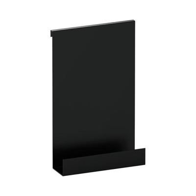 Doucherek Brauer Black Edition Hangend met Glasklem Mat Zwart Brauer