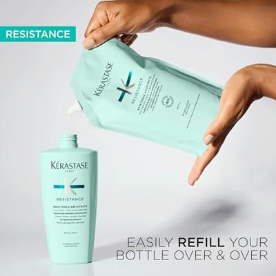 Kérastase Résistance Bain Force Architecte Shampoo voor Beschadigd Haar