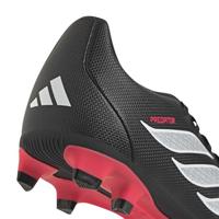 adidas Predator Club Gras / Kunstgras Voetbalschoenen (MG) Kids Zwart Wit Rood - thumbnail