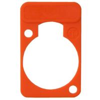Neutrik DSS3 chassisdeel plaatje oranje - thumbnail