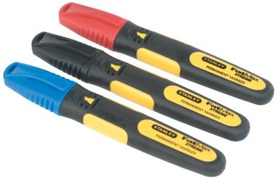 Stanley 0-47-315 FatMax™ Markeerstift Rood/Zwart/Blauw (x3)