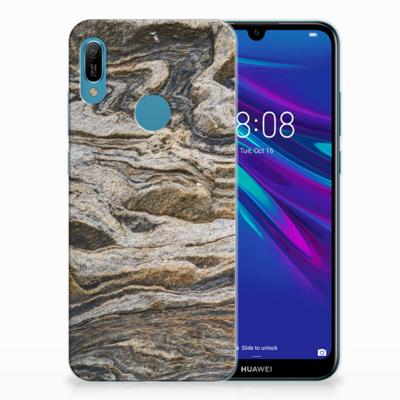 Huawei Y6 2019 | Y6 Pro 2019 TPU Siliconen Hoesje Steen Huawei Y6 2019 | Y6 Pro 2019 TPU Siliconen Hoesje Steen