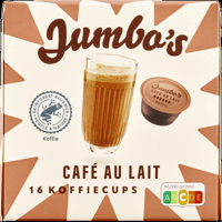 Jumbo&apos;s Cafe au Lait Dolce Gusto Compatible Koffiecups 16 Stuks - thumbnail