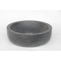 Forzalaqua Verona waskom 40x40x12cm Rond Natuursteen Hardsteen gezoet 100005 - thumbnail