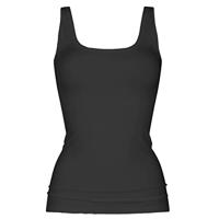 Organic dames brede band hemd - Naadloos Biologisch katoenen dames onderhemd - Duurzaam - thumbnail