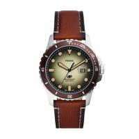 Horlogeband Fossil FS5961 Leder Bruin 22mm - thumbnail