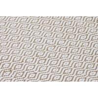 Tapijt Home ESPRIT Wit Natuurlijk 120 x 1 x 180 cm - thumbnail