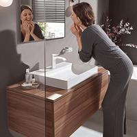Hansgrohe Vivenis ééngreeps wastafelmengkraan ééngreeps wastafelmengkraan 110 zonder afvoer wit mat 75022700 - thumbnail