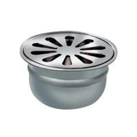 Van den Berg vloerput RVS rond - thumbnail