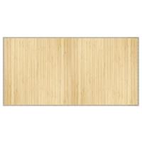 Vloerkleed rechthoekig 100x200 cm bamboe lichtnaturel - thumbnail