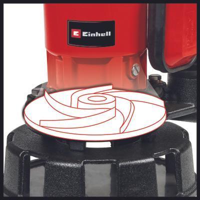 Einhell 4181550 Schmutzwasserpumpe GE-DP 900 Cut Dompelpomp voor vervuild water 16000 l/h 11.5 m