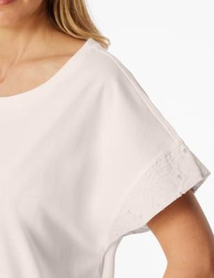 Schiesser Schiesser Nightshirt 1/2 off-white 182535 40/L