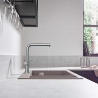 Hansgrohe Talis M54 ééngreeps keukenmengkraan 270 EcoSmart met uittrekbare uitloop, chroom - thumbnail
