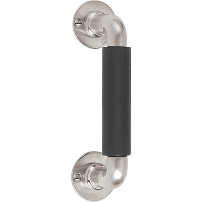 Formani TIMELESS MG1923B greep tbv houten deur - mat nikkel/ebbenhout