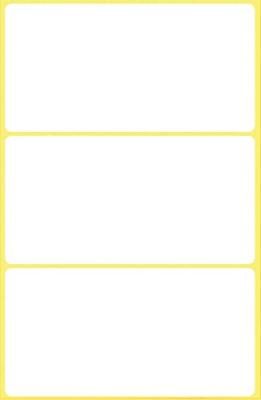 Etiket Avery Zweckform 3081 76x39mm wit 18 etiketten | 10 stuks