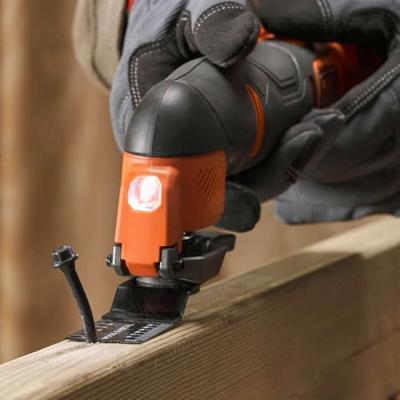 BLACK+DECKER BDCOS18N 18V Oscillerende multitool | Zonder accu | 18 accessoires - BDCOS18N-XJ