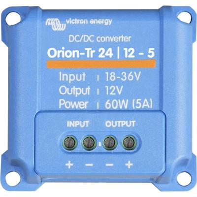 Victron Energy Orion-Tr 24/12-5 DC/DC-converter 24 V/DC - 12.5 V/DC/7 A 60 W Victron Energy Orion-Tr 24/12-5 DC/DC-converter 24 V/DC - 12.5 V/DC/7 A 60 W