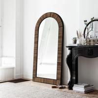 DTP Home Spiegel 'Slats' Teakhout, 200 x 100cm - thumbnail