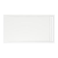Xenz easy tray 150x80x5cm rechthoek acryl wit 6977-01 - thumbnail