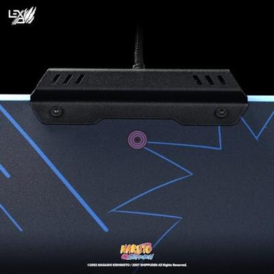 Lexip Naruto Shippuden Madara Destruction Gaming muismat Verlicht Zwart, Blauw Lexip Naruto Shippuden Madara Destruction Gaming muismat Verlicht Zwart, Blauw
