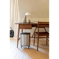 Brabantia Bo hi afvalemmer 12 liter met kunststof binnenemmer matt steel fingerprint proof - thumbnail