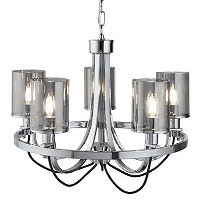 Searchlight Design kroonluchterCatalina Ø 51cm - 9045-5CC