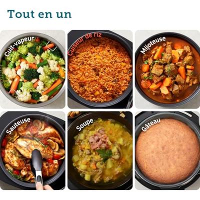 COSORI Multicooker - Inhoud 5 liter - 17 kookprogramma's - Tot 120 °C - 970 W