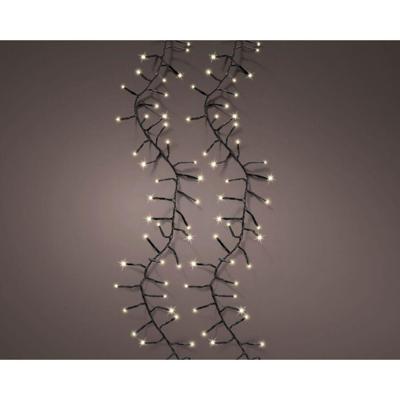 Lumineo LED Excellent Twinkle 648 LEDs 10 m Zwart Warm Wit Licht