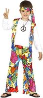 Hippie peace kostuum kind - thumbnail