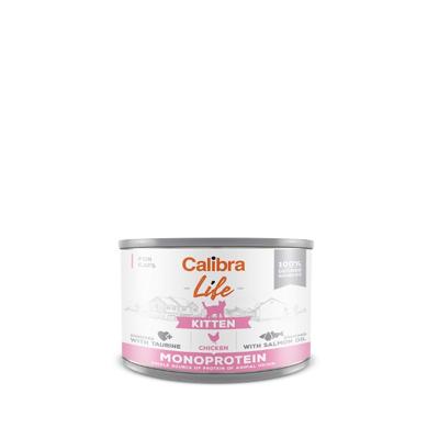 CALIBRA Cat Life Kitten Chicken - nat kattenvoer - 200g
