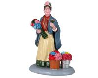 Flower seller kerstfiguur LEMAX - Lemax - thumbnail