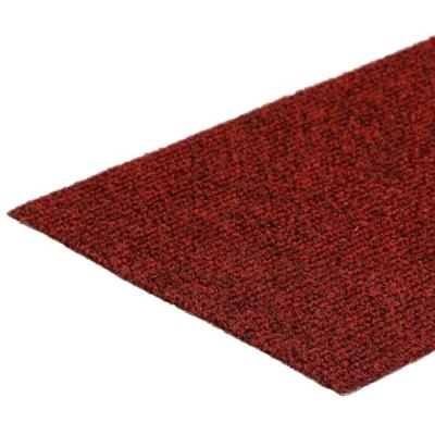 VidaXL Trapmatten zelfklevend 15 stuks 76x20 cm bordeaux rood rechthoekig