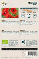 Biologische Papaver, Klaproos Rood - thumbnail